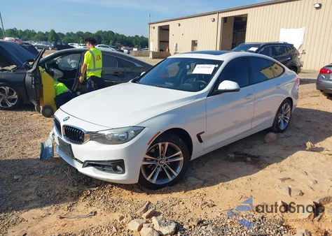 2016 BMW 328 Xigt Sulev из США, поврежденный, VIN WBA8Z5C57GGS37256